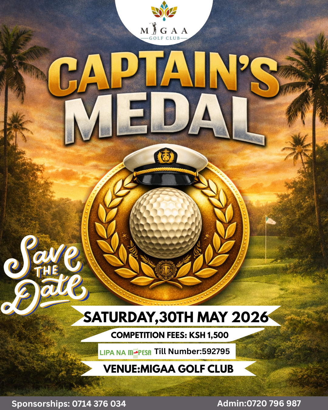 
            CAPTAINS MEDAL